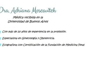 Dra. Adriana Moscovitch - GINECO.AR 7 Dra. Adriana Moscovitch – GINECO.AR